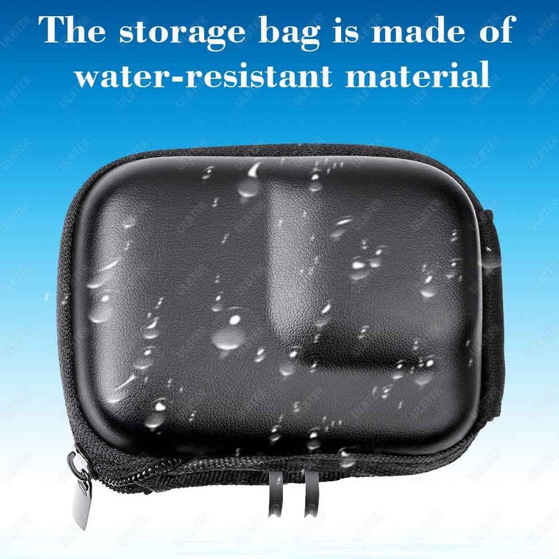 ULBTER Mini Storage Bag Case for GoPro Hero 12 11 10 9 Black + Hero12 Hero11 Hero10 Hero9 Rubber Lens Cap Cover  ULBTER Carrying Portable Boxes Accessory for go pro [2+1 Pack] - Image 5